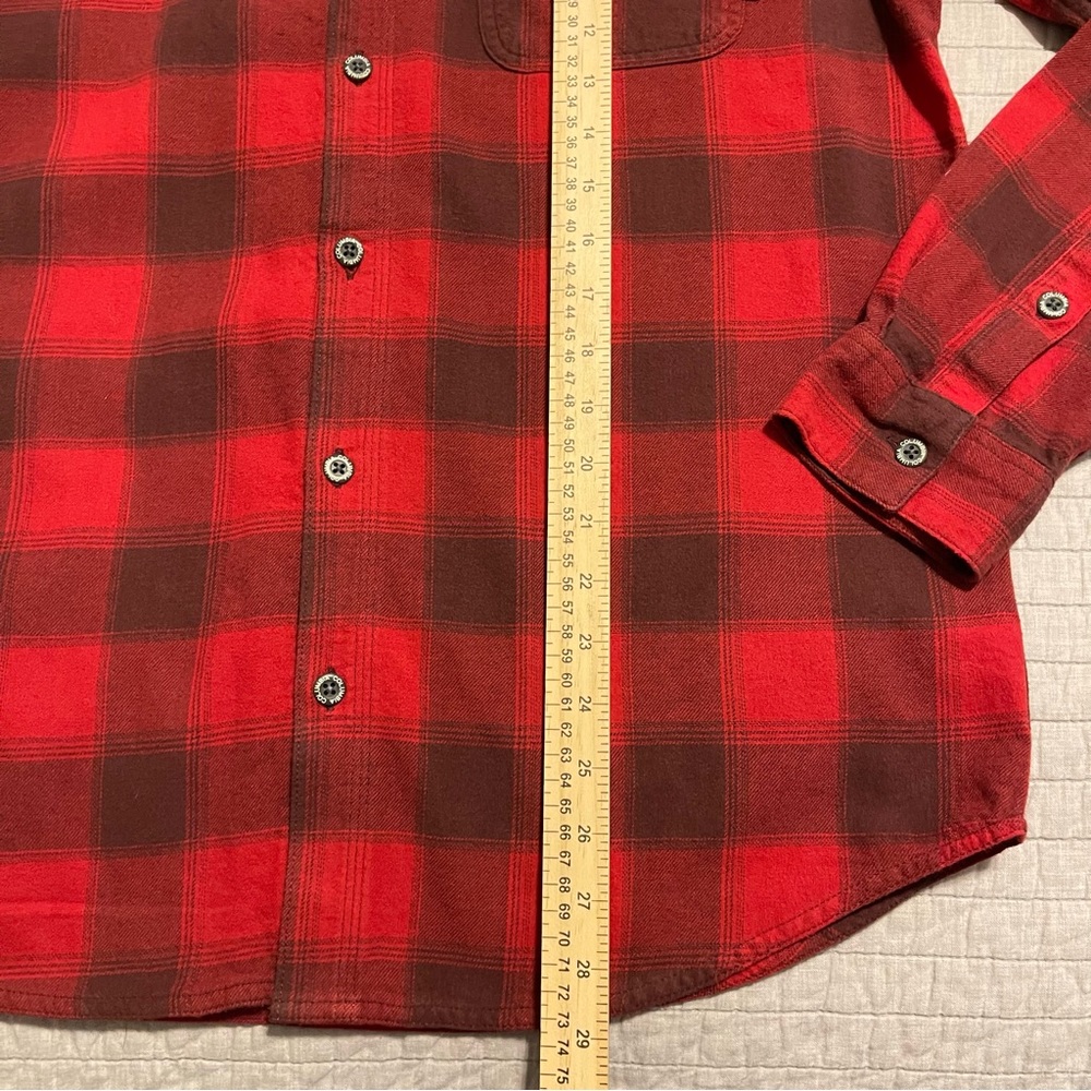 COLUMBIA Men's Boulder Ridge Long Sleeve Flannel Shirt - Size Small - Picture 5 of 8